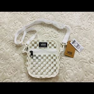 Vans White Checker Bag